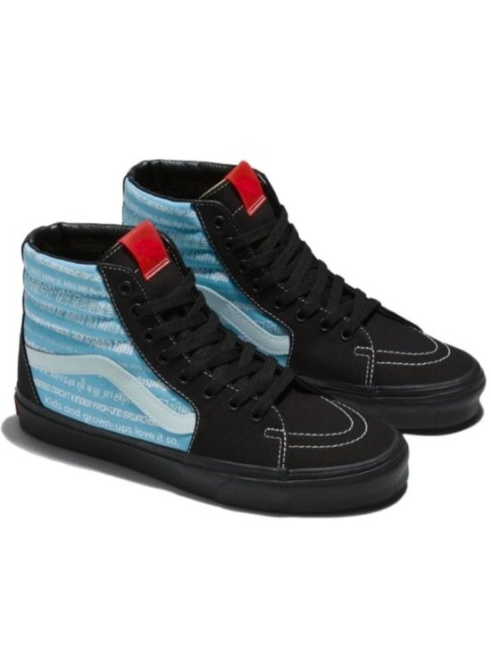 Vans Other - Vans Sk8 Hi Haribo Men Size 8.5 Blue And Black 0826
